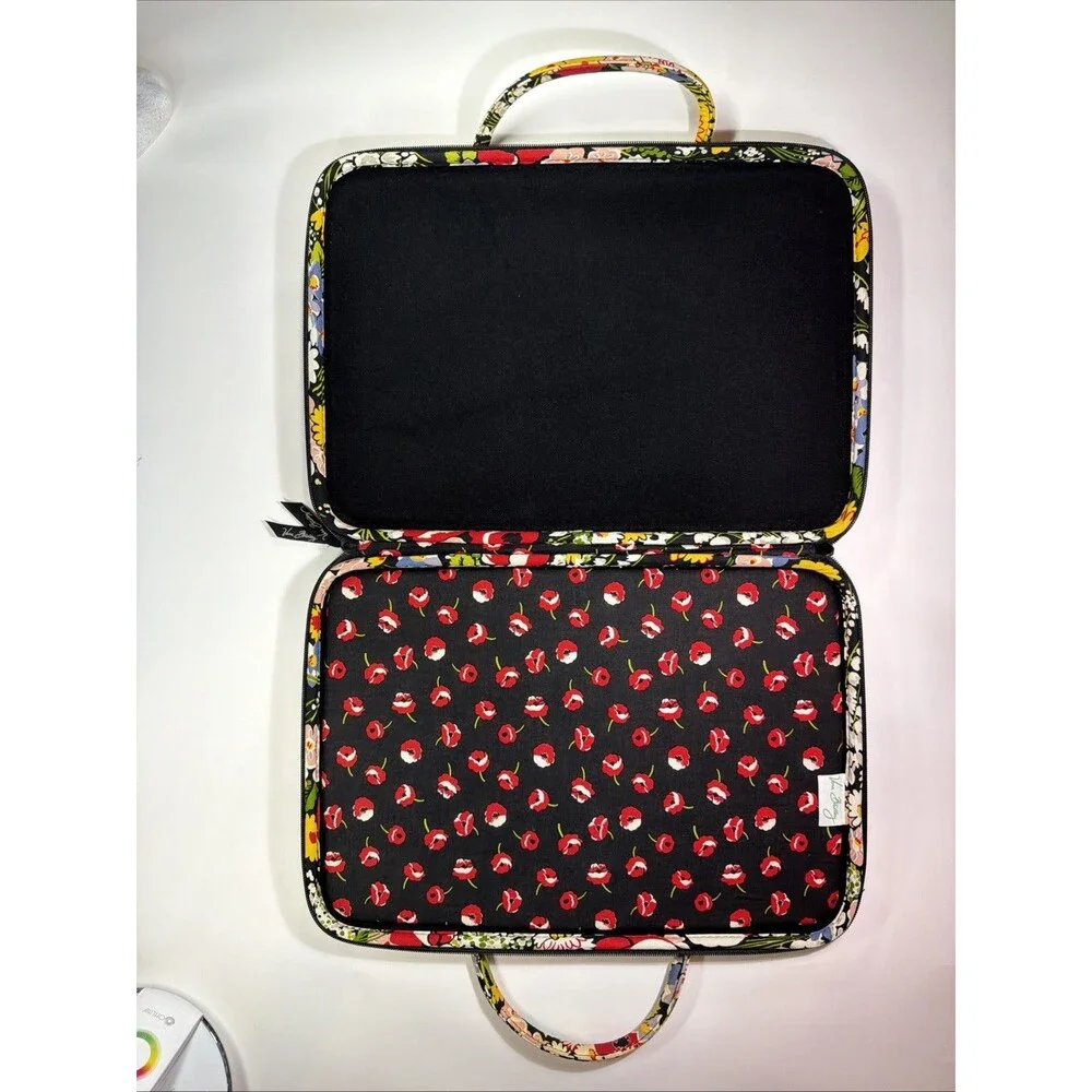 Vera Bradley 17” Hard Computer Case Missing Shoulder Strap